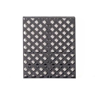 PE-Gitterrost-Set für Regalwanne - 1235 x 1235 x 350 mm | Robuste Polyethylen-Konstruktion | Gefahrstoff-Palettenregal