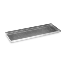 Wannenbodenregal - Grundfeld für Dachlagerung, HxBxT 2000x1060x435mm, 4x beidseitige Wannenboden, verzinkte Ständer und Traverses