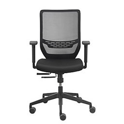 Dauphin to-sync Work – Ergonomischer Mesh Bürostuhl in Schwarz