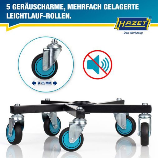 HAZET 195N-4 Ergonomischer Arbeitssitz - Bürostuhl für optimale Sitzkomfort