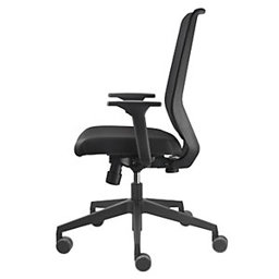 Dauphin to-sync Work – Ergonomischer Mesh Bürostuhl in Schwarz