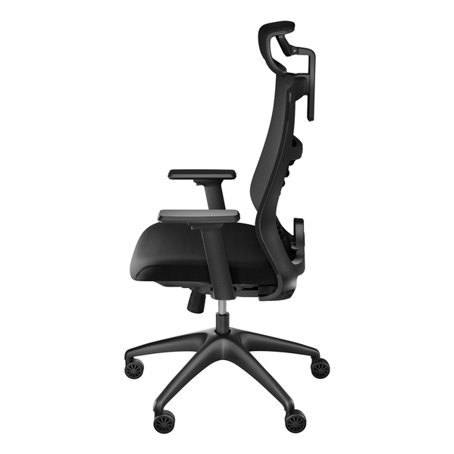 GENESIS Astat 200 - Schwarzer PC-Gamingstuhl mit Netz-Sitz | Bürostuhl
